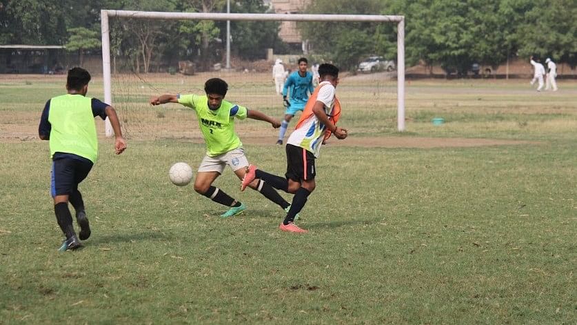 <div class="paragraphs"><p>Representative image shows students playing football</p></div>